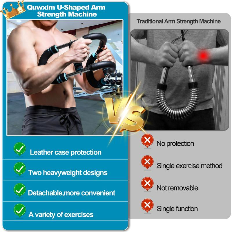 2025 Pro Twister Arm Trainer, Adjustable Power Twister Bar, Chest Shoulder Arm Workout Equipment, Portable Detachable Upper Body Fitness Machine for Home & Gym