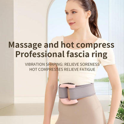 Fitness Vibration Trainer with Heating Function for Full Body Workout at Home Sit or Lie down Ideal for Abdomen Leg Shoulder Neck Back Arm