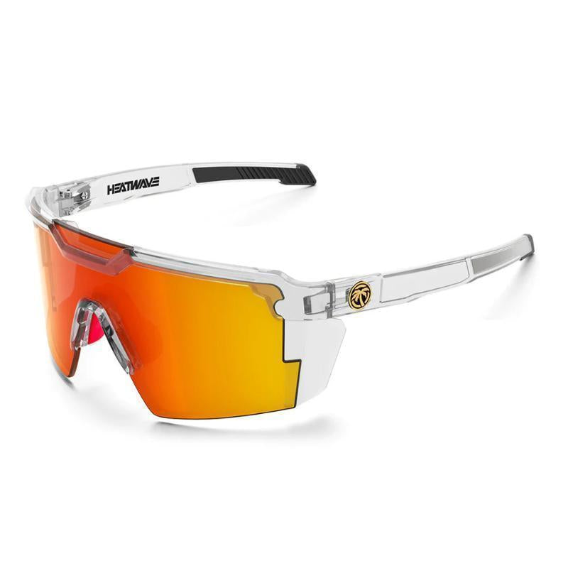 Heatwaves ANSI Z87+ Safety Polarized Square Fashion Glasses Sunglasses for Men&Women-Polarized & Anti-Glare Lenses Lightweight Durable Frame, Stylish Casual Design with Protective Case, Quality Eyewear, Accessories, Fashionconscious Buyers Safety Glasses